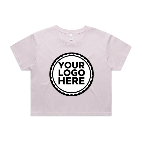 Woman's Crop Tee DTG Printing Thumbnail